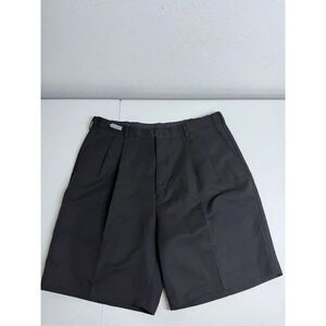 Savane Climate Control Shorts Mens 38W Black Polyester Expandable Waist Comfort